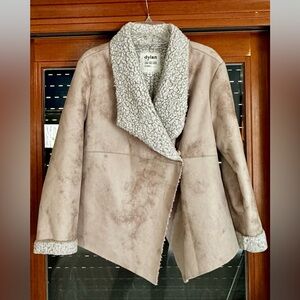 Dylan Women's Faux Suede Teddy Jacket